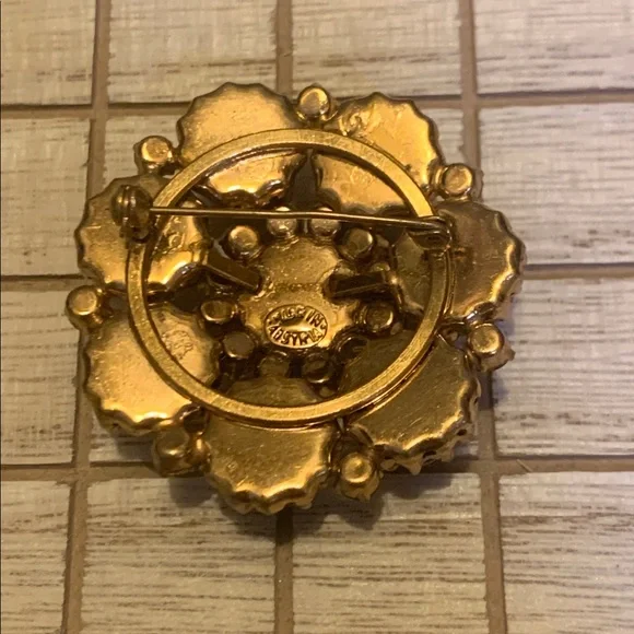 Vintage Brooch-Made in Austria - Picture 4 of 5